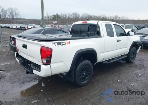 2021 Toyota Tacoma Sr V6 из США, поврежденный, VIN 3TYSZ5AN2MT019761